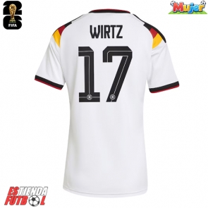 Alemania Florian Wirtz #17 Primera Equipación Mujer Mundial 2026 Manga Corta